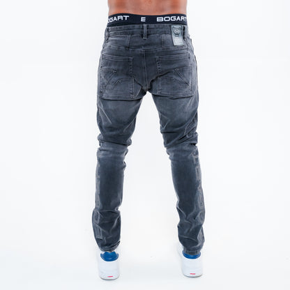 Bogart Graphite Moto Jeans