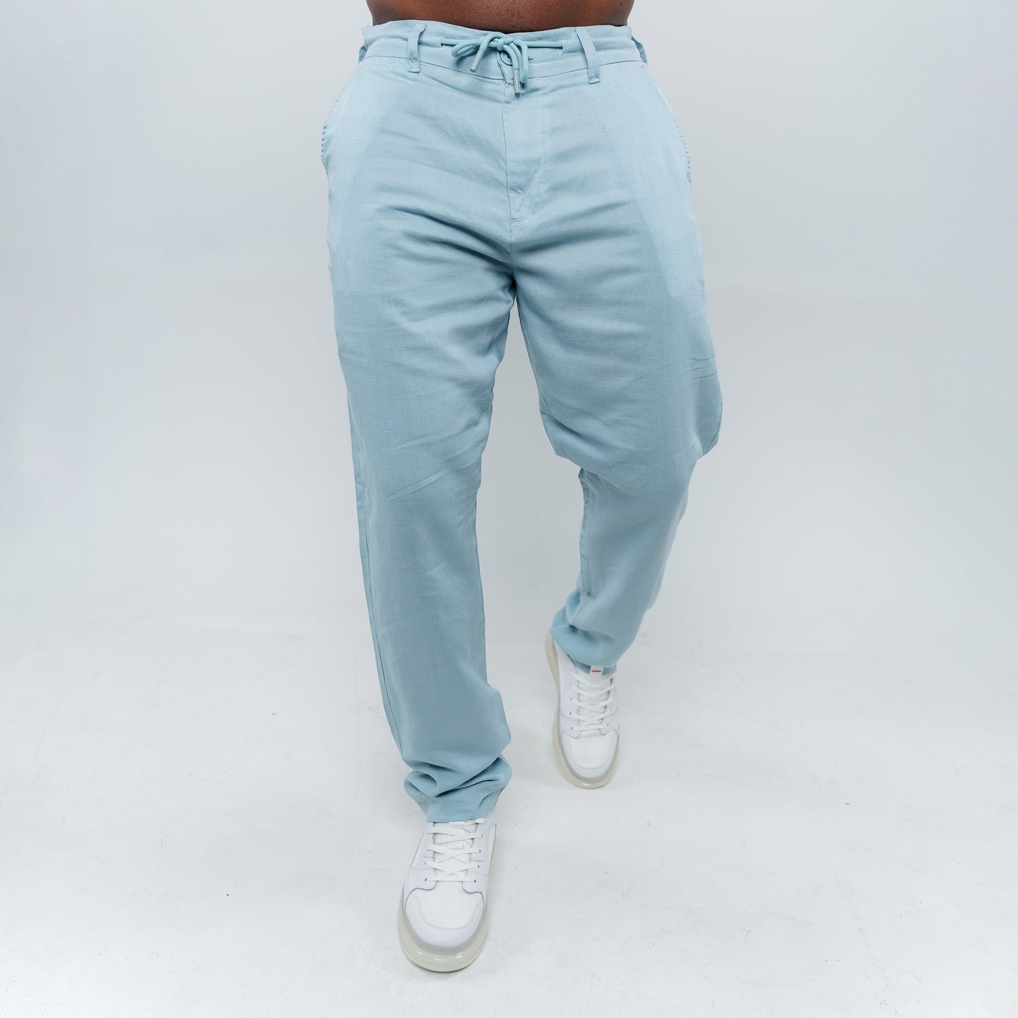 Bogart Drawstring Linen Trouser