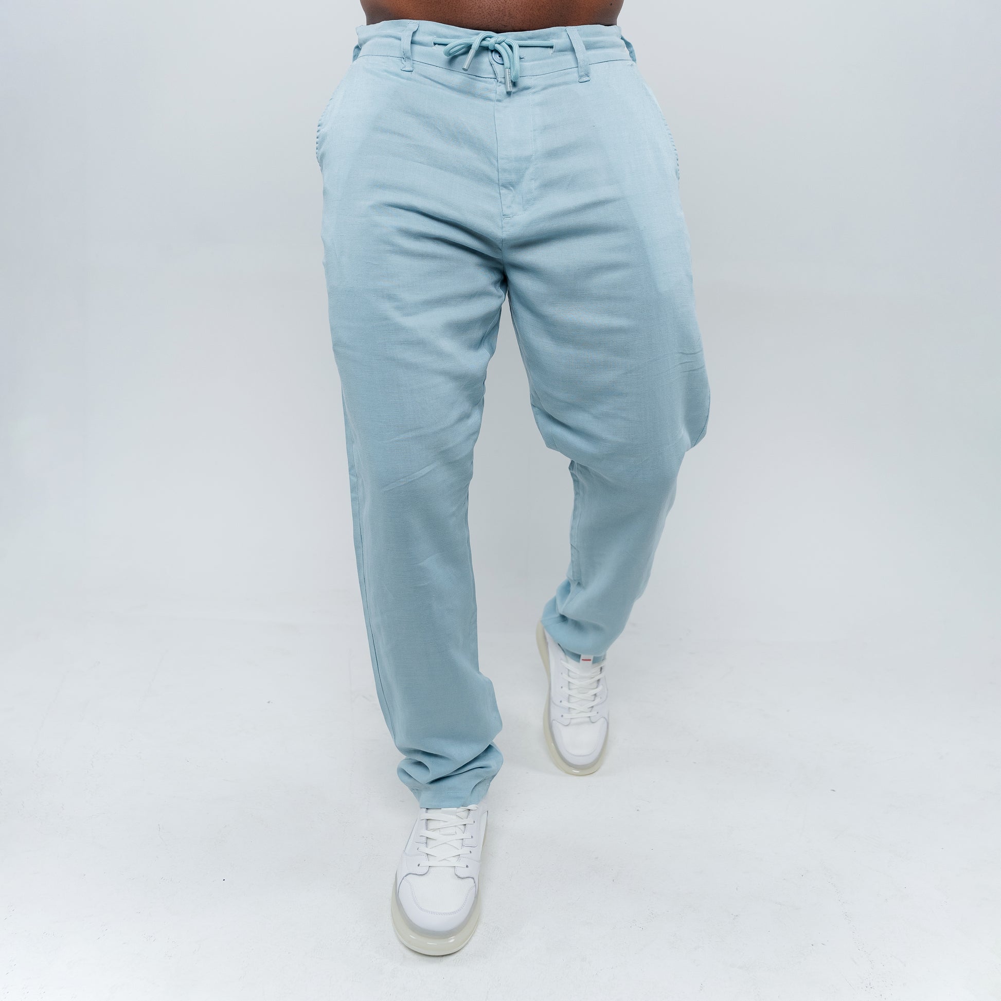 Bogart Drawstring Linen Trouser