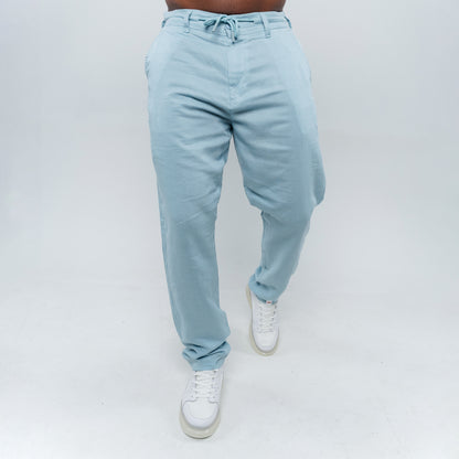 Bogart Drawstring Linen Trouser
