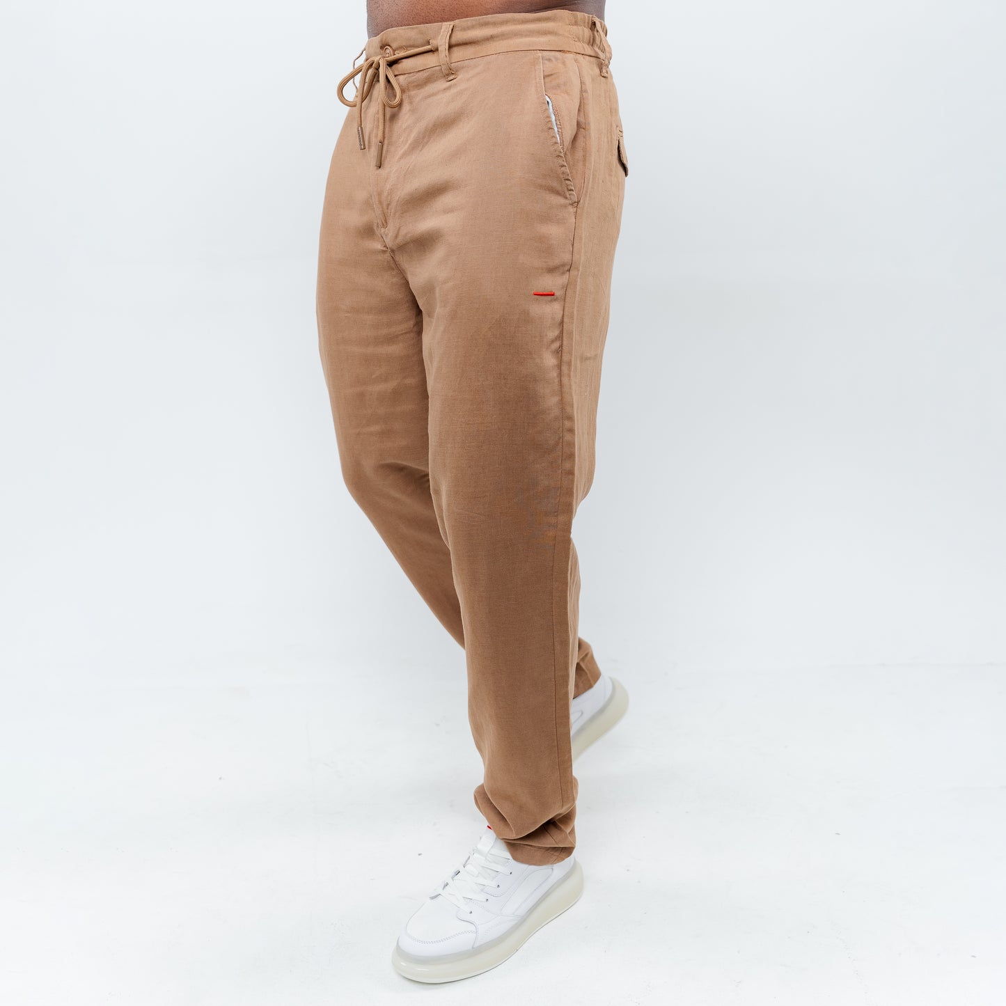 Bogart Drawstring Linen Trouser