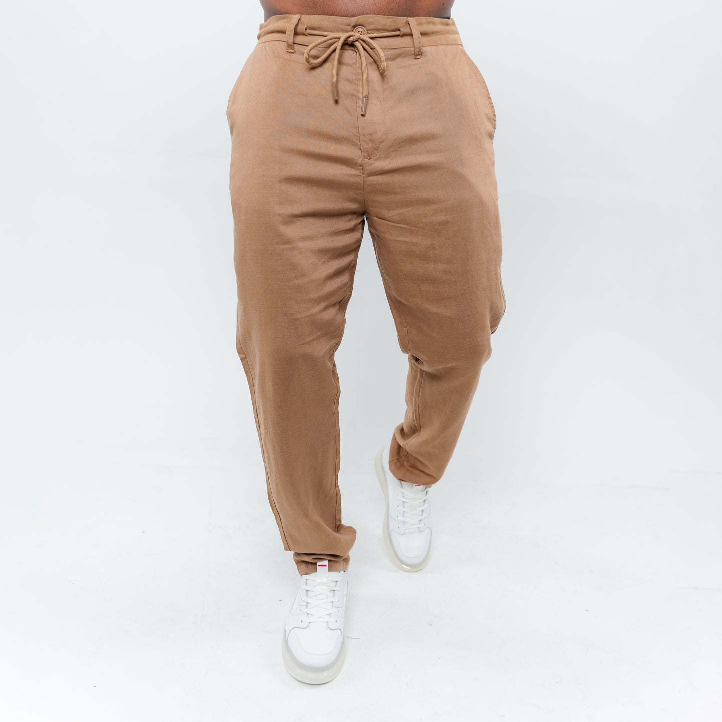 Bogart Drawstring Linen Trouser
