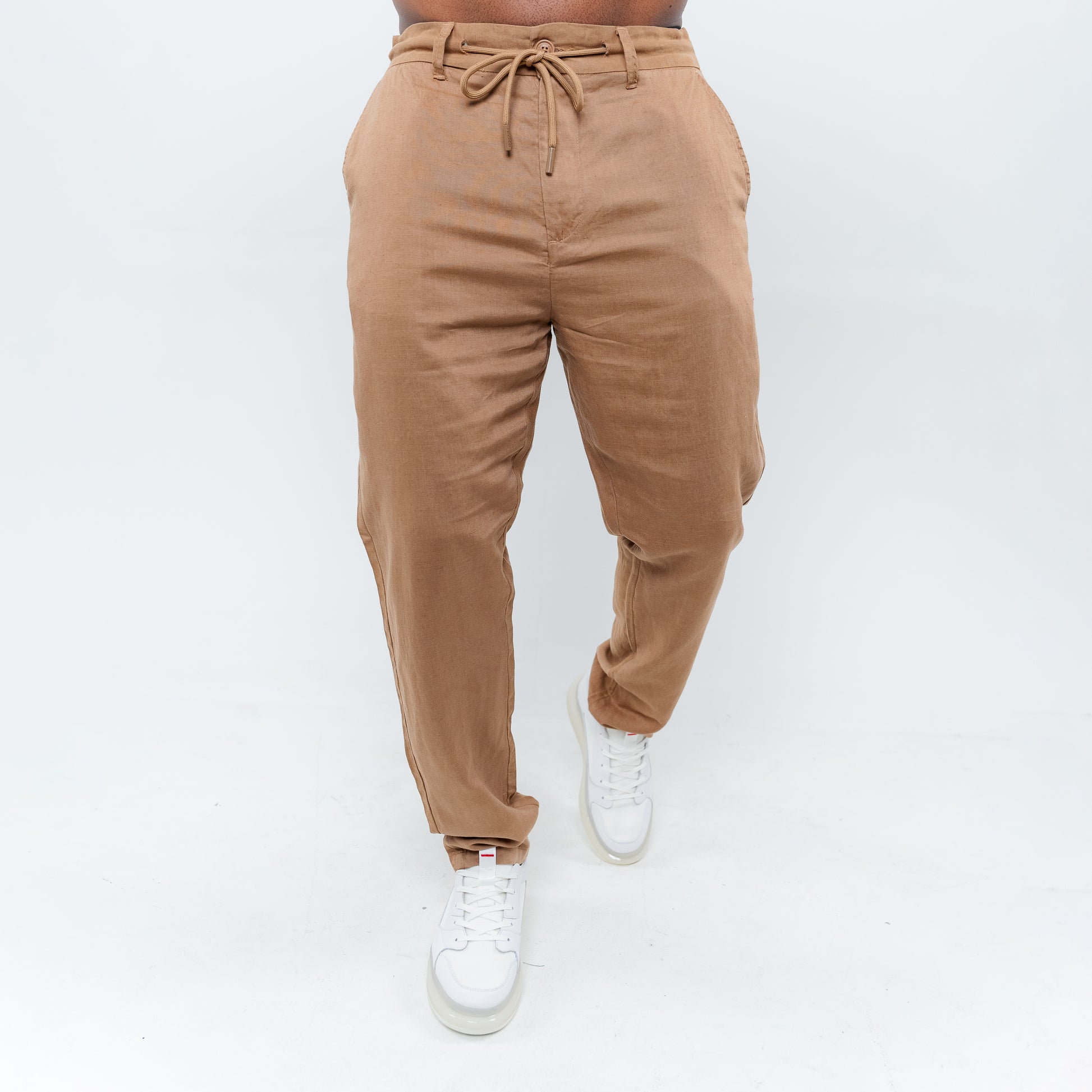Bogart Drawstring Linen Trouser