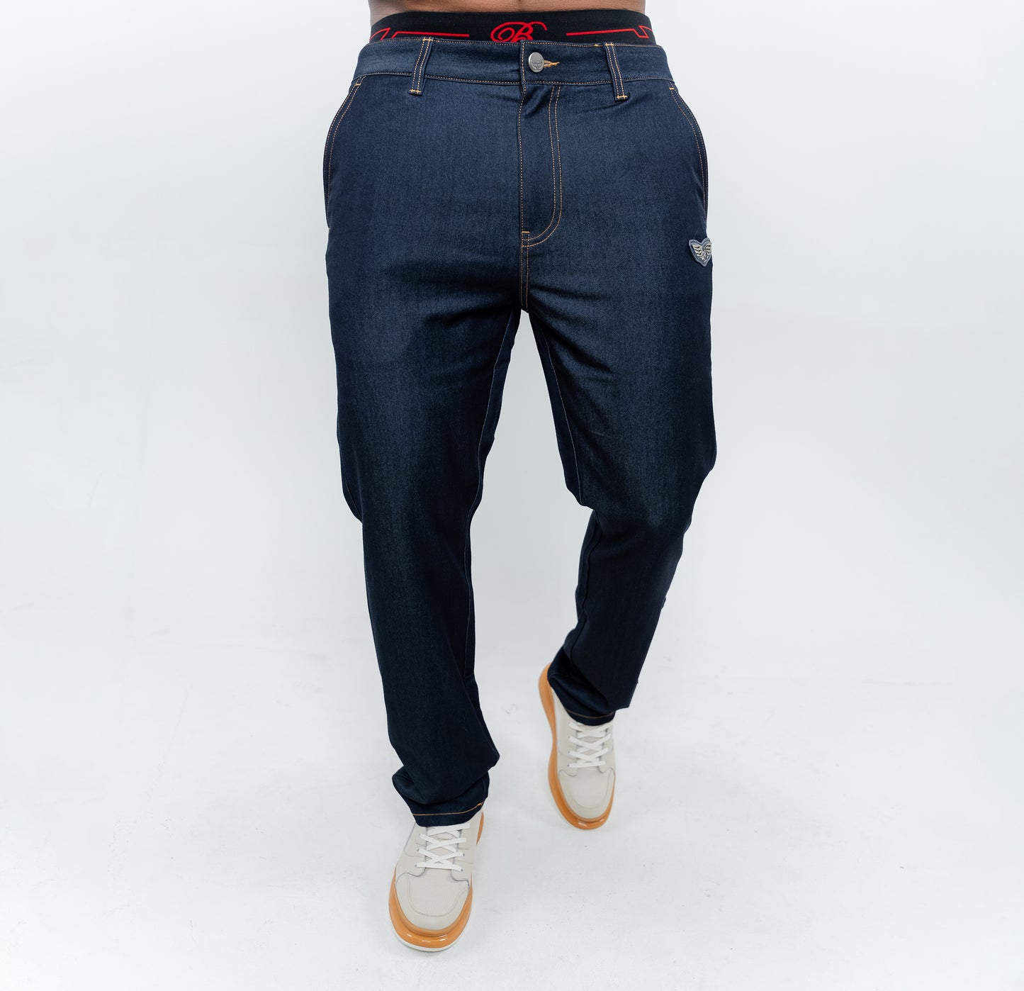 Bogart Flash Emblem Straight Jean