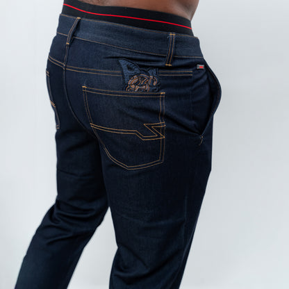 Bogart Flash Emblem Straight Jean