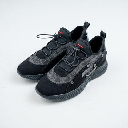Bogart Bungee-Lace Denim Trainer