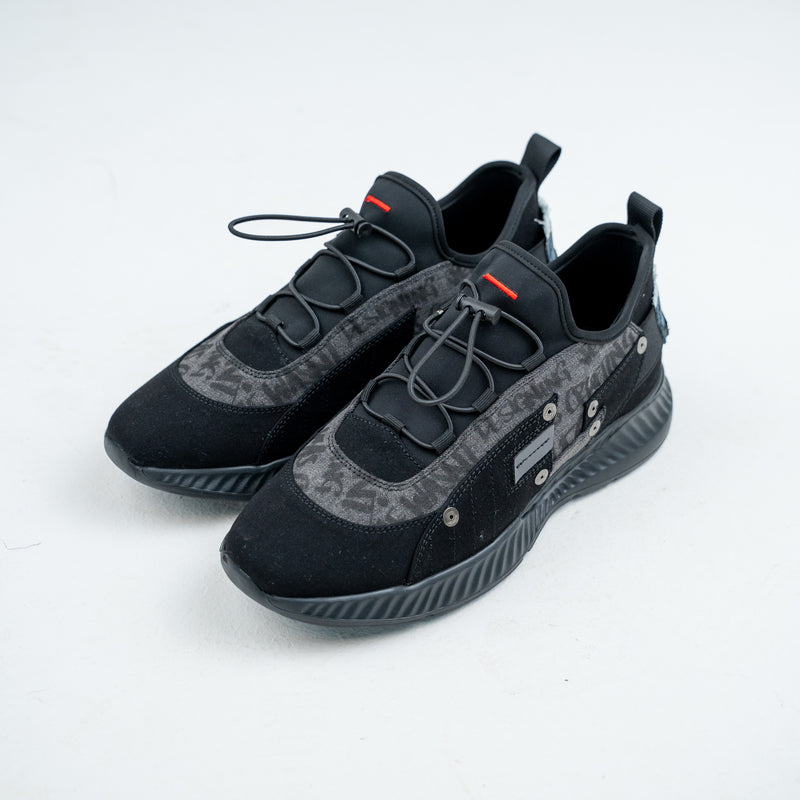 Bogart Bungee-Lace Denim Trainer