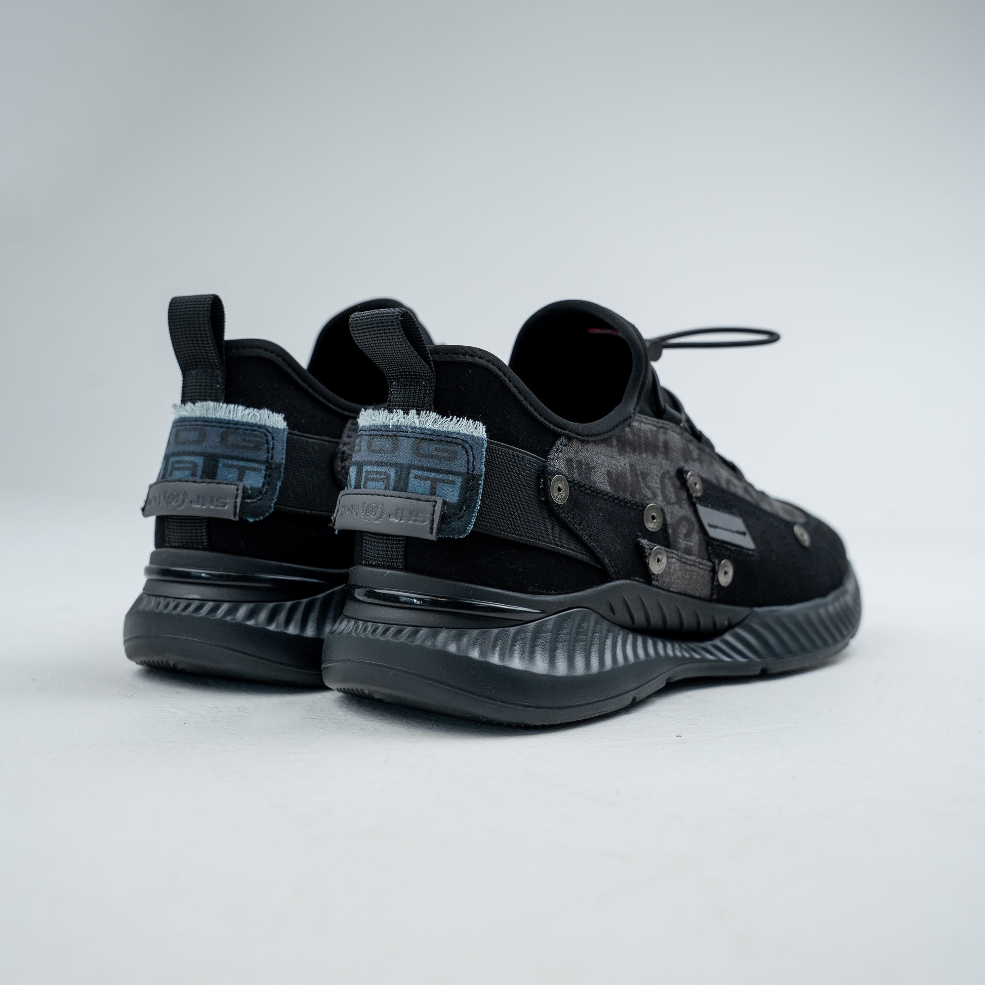 Bogart Bungee-Lace Denim Trainer