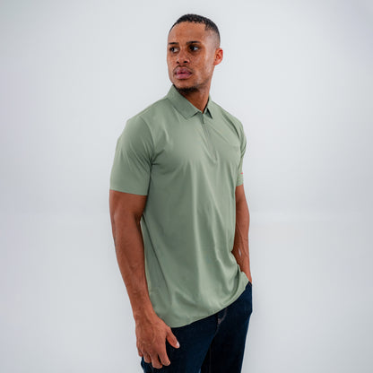 Bogart Quarter-Zip Tech Polo