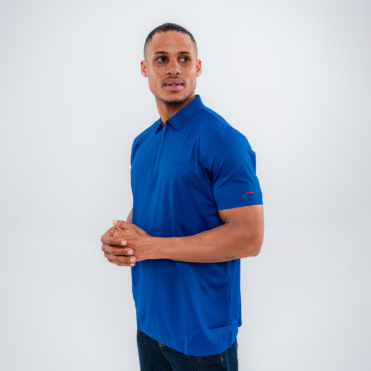 Bogart Quarter-Zip Tech Polo