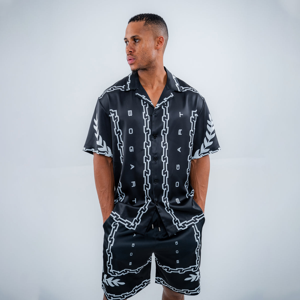Bogart Chainlink Satin Co-Ord Set