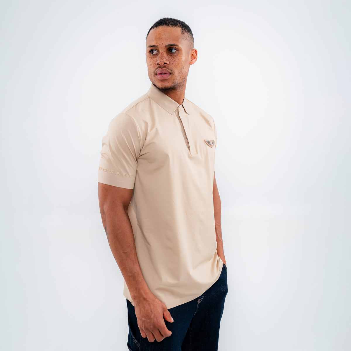 Bogart Wing Badge Polo