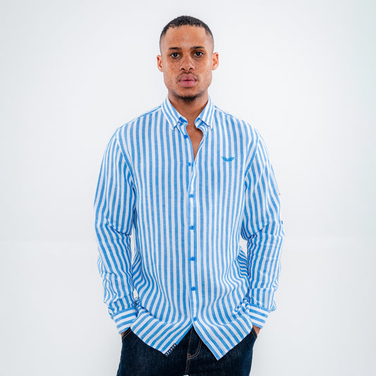 Bogart Line Stripe Shirt