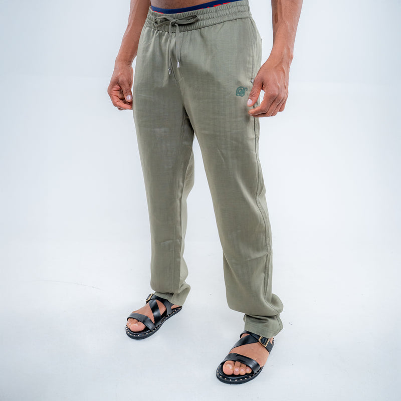 Bogart Herringbone Drawstring Trouser