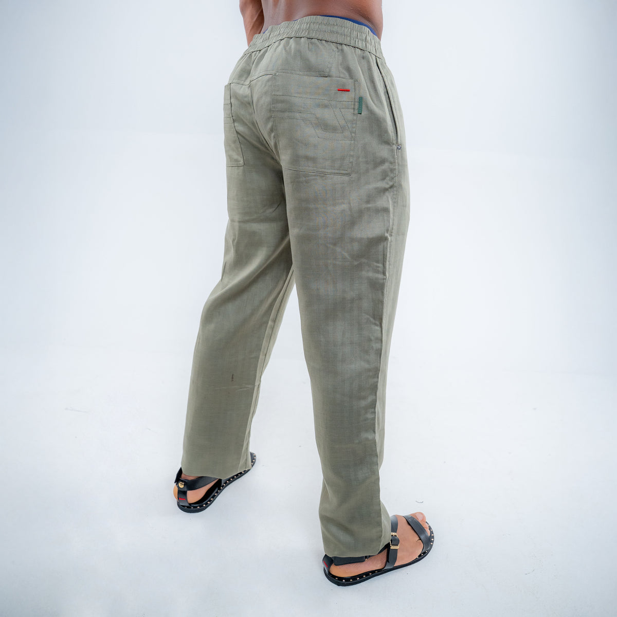 Bogart Herringbone Drawstring Trouser