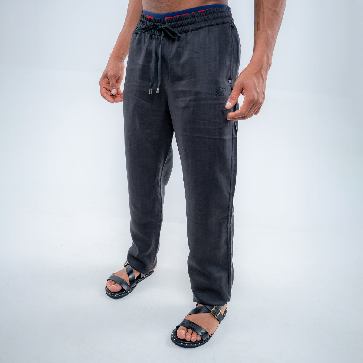 Bogart Herringbone Drawstring Trouser