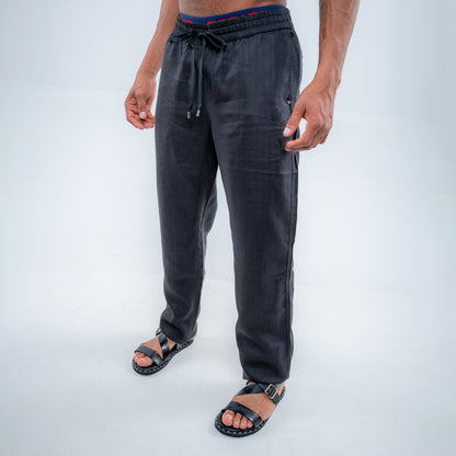 Bogart Herringbone Drawstring Trouser