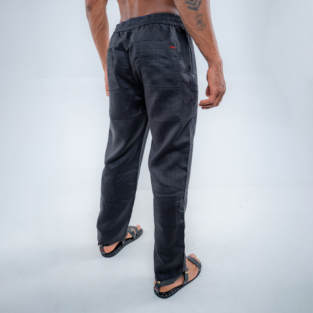 Bogart Herringbone Drawstring Trouser