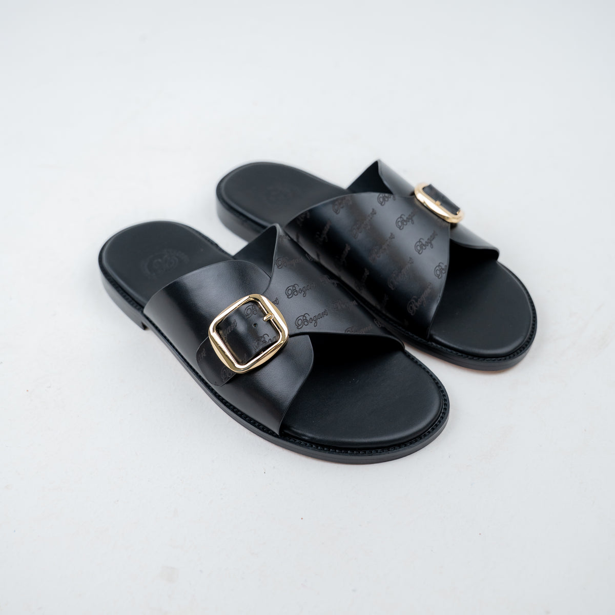 Bogart Signature Cross-Strap Slide