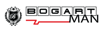 Bogart Man logo