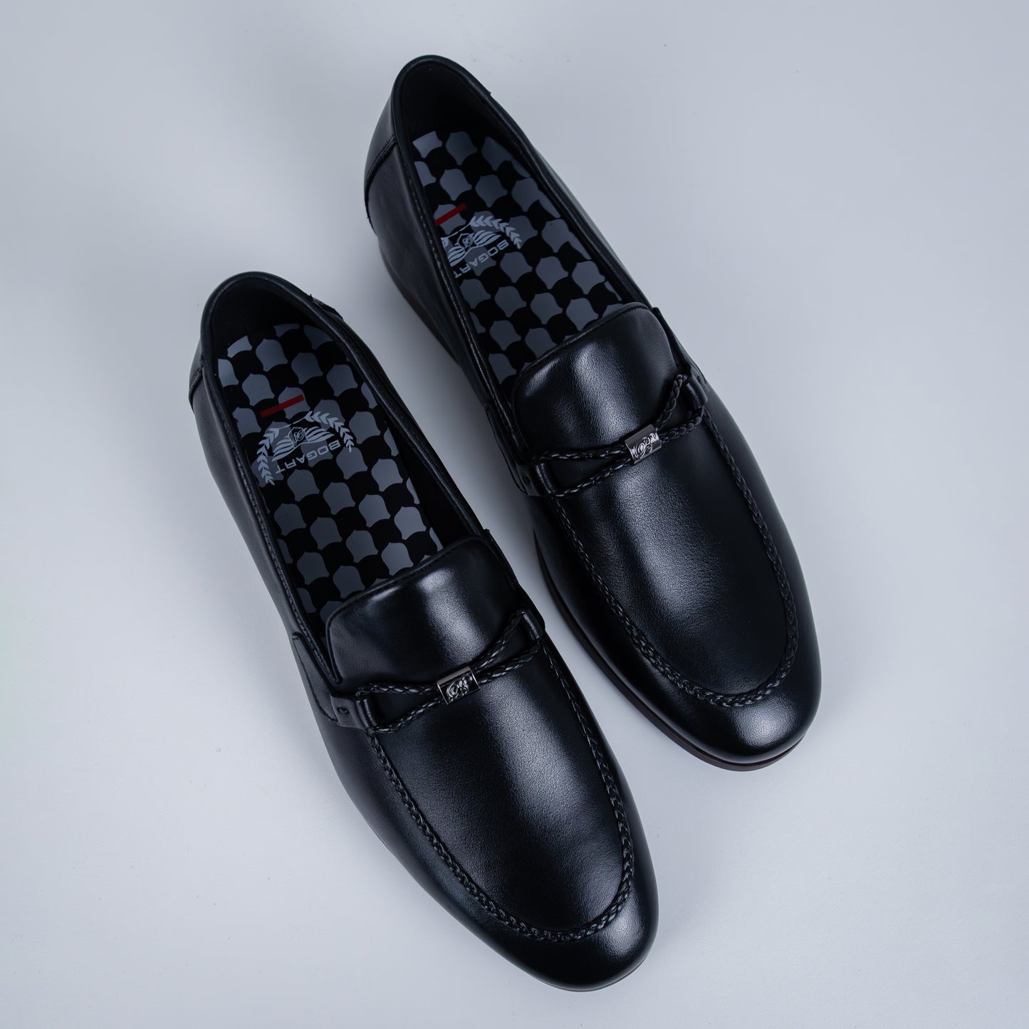 Bogart Braided Bit Leather Loafer
