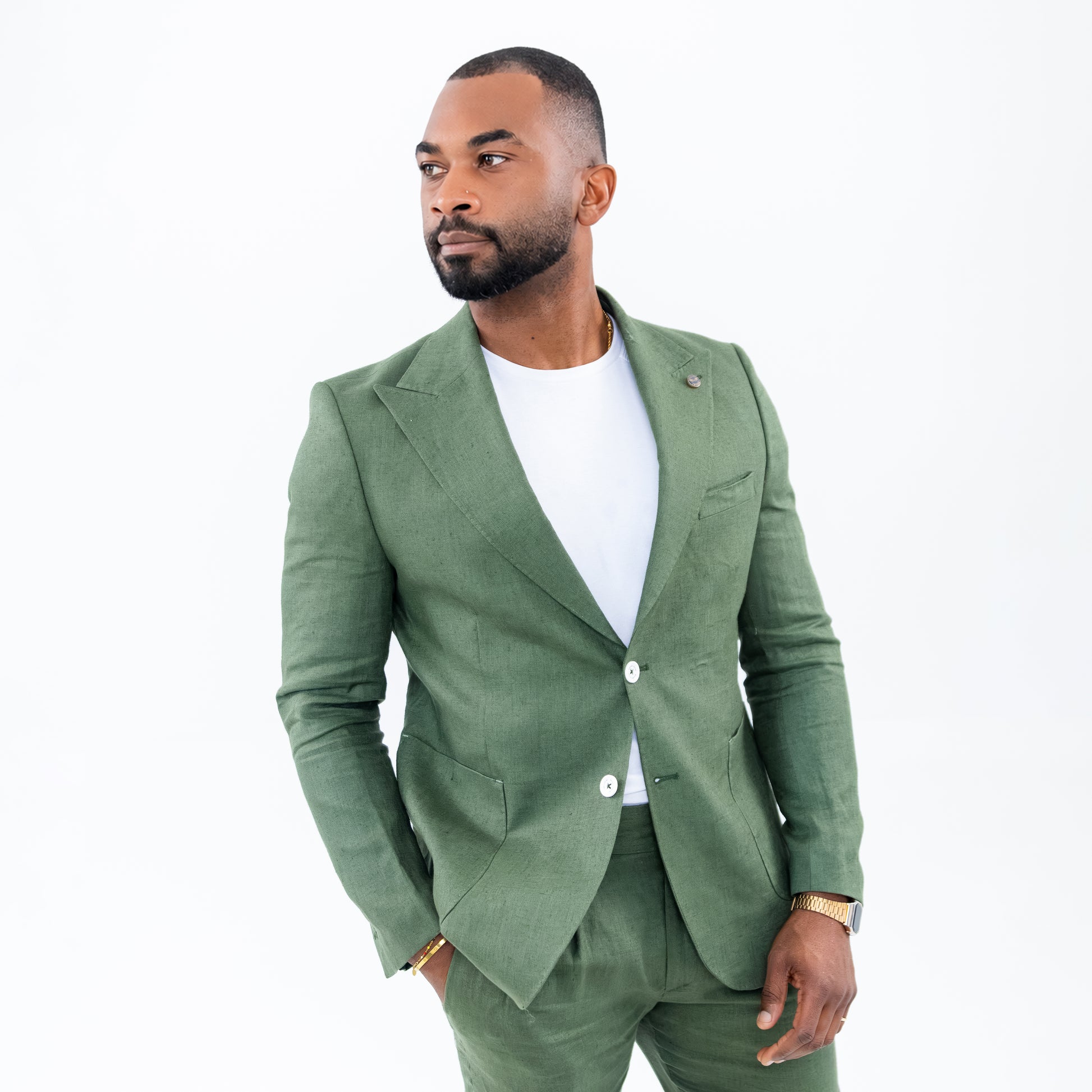 Bogart Linen Suit