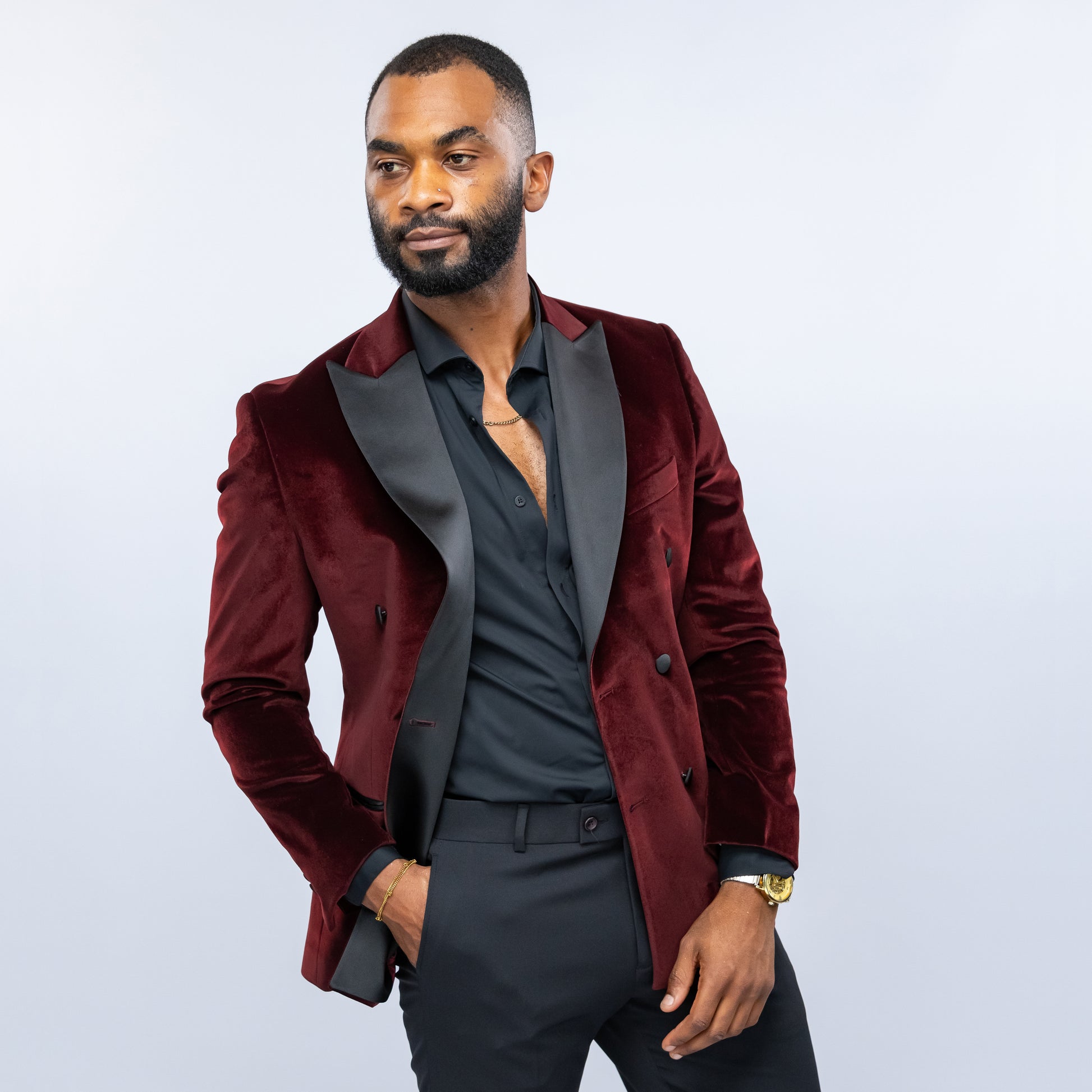 Bogart Velvet Dynasty Blazer