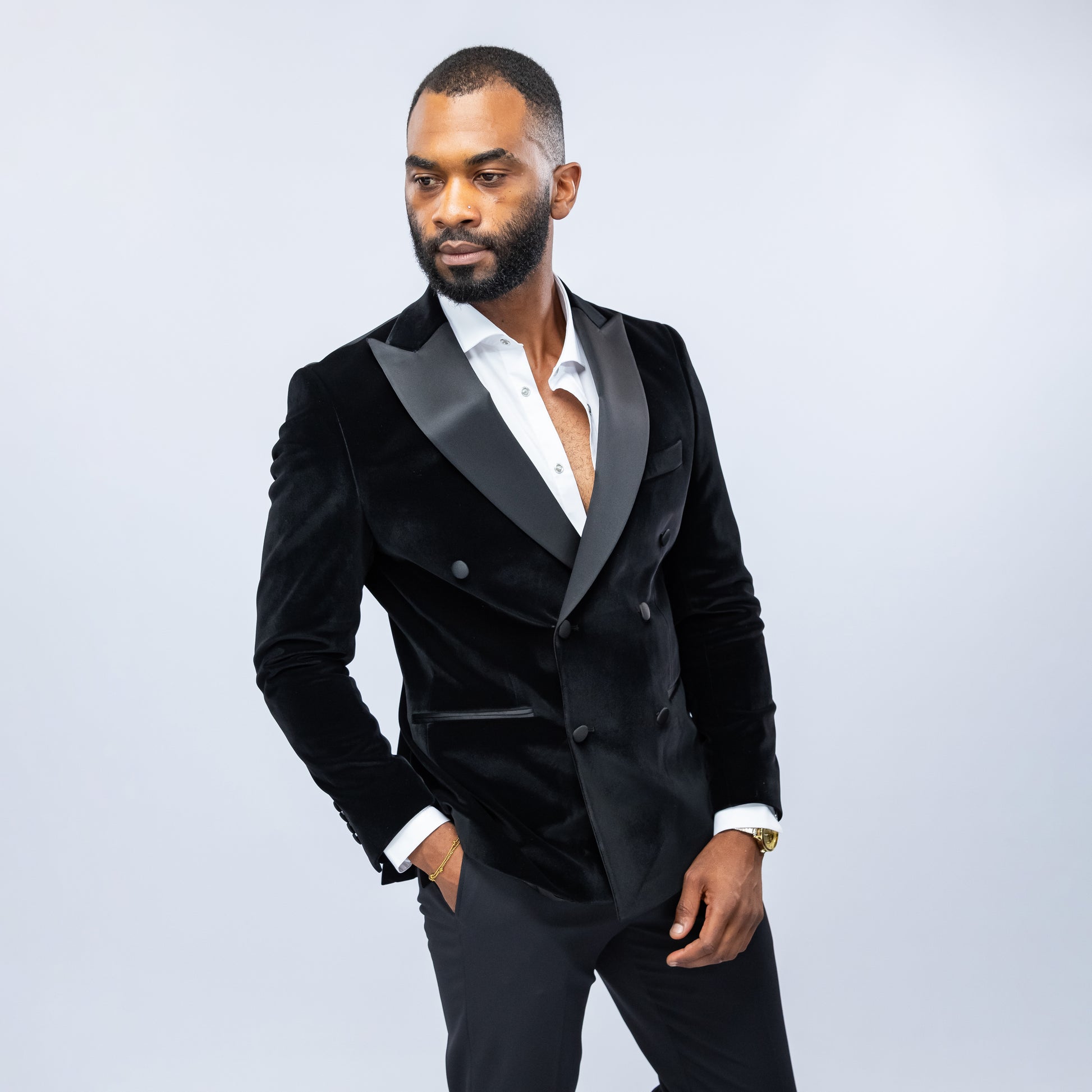 Bogart Velvet Dynasty Blazer