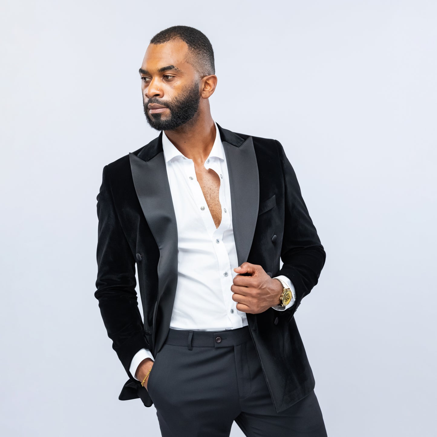 Bogart Velvet Dynasty Blazer