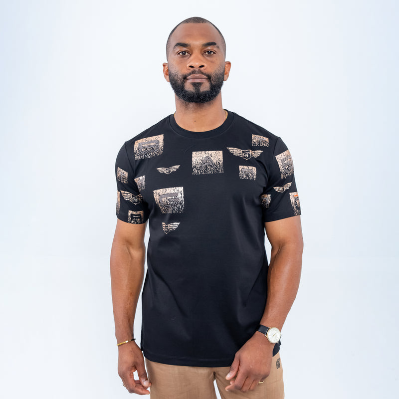 Bogart Rose Gold Insignia Tee