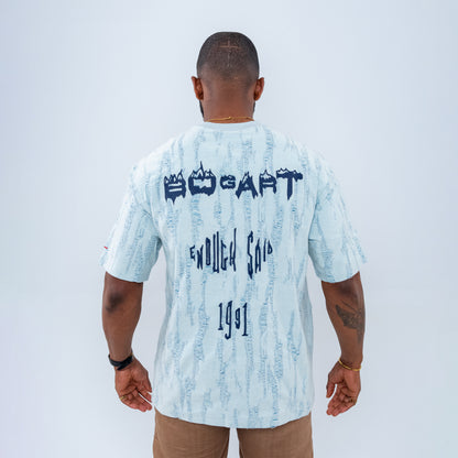Bogart Blaze Script Textured Tee