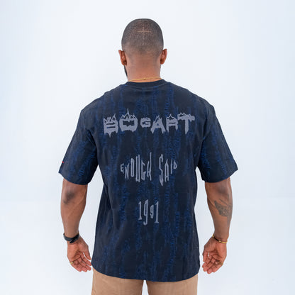 Bogart Blaze Script Textured Tee