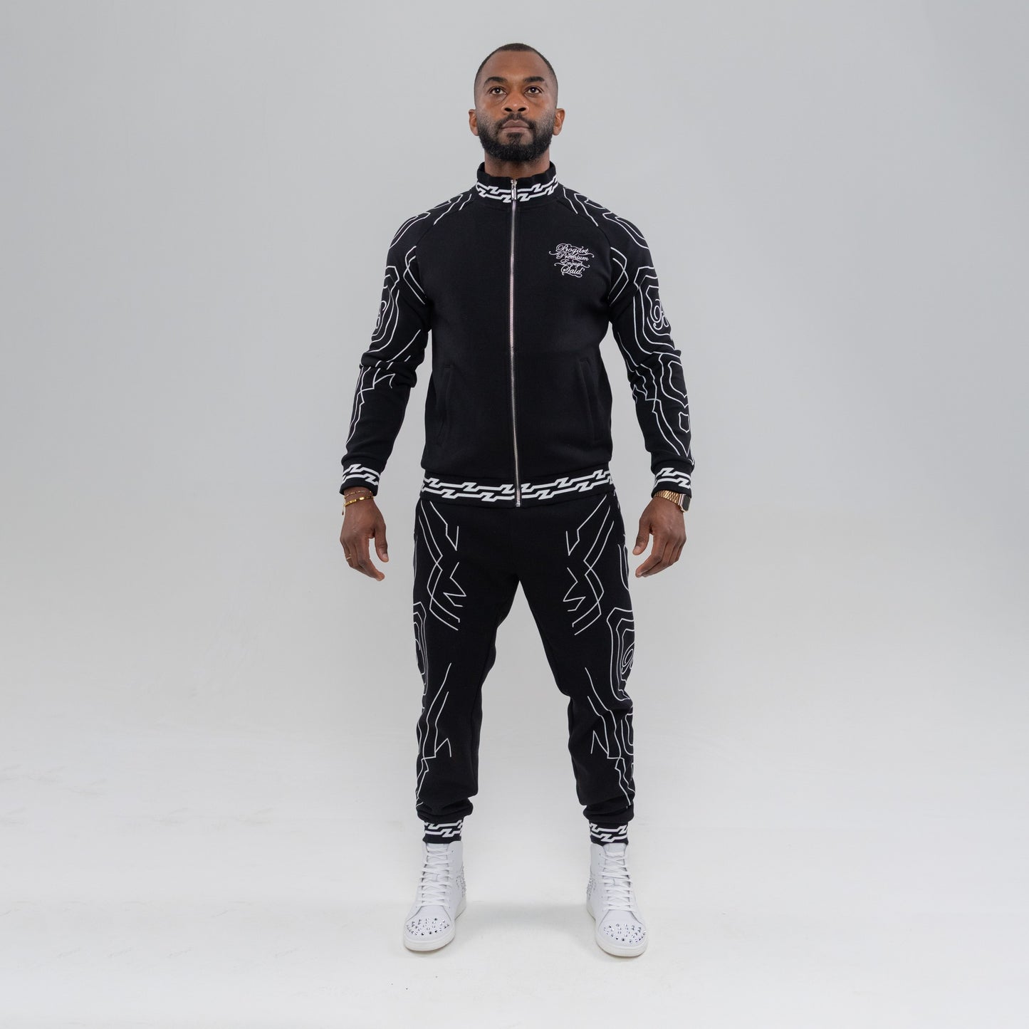 Bogart Line-Art Crest Tracksuit