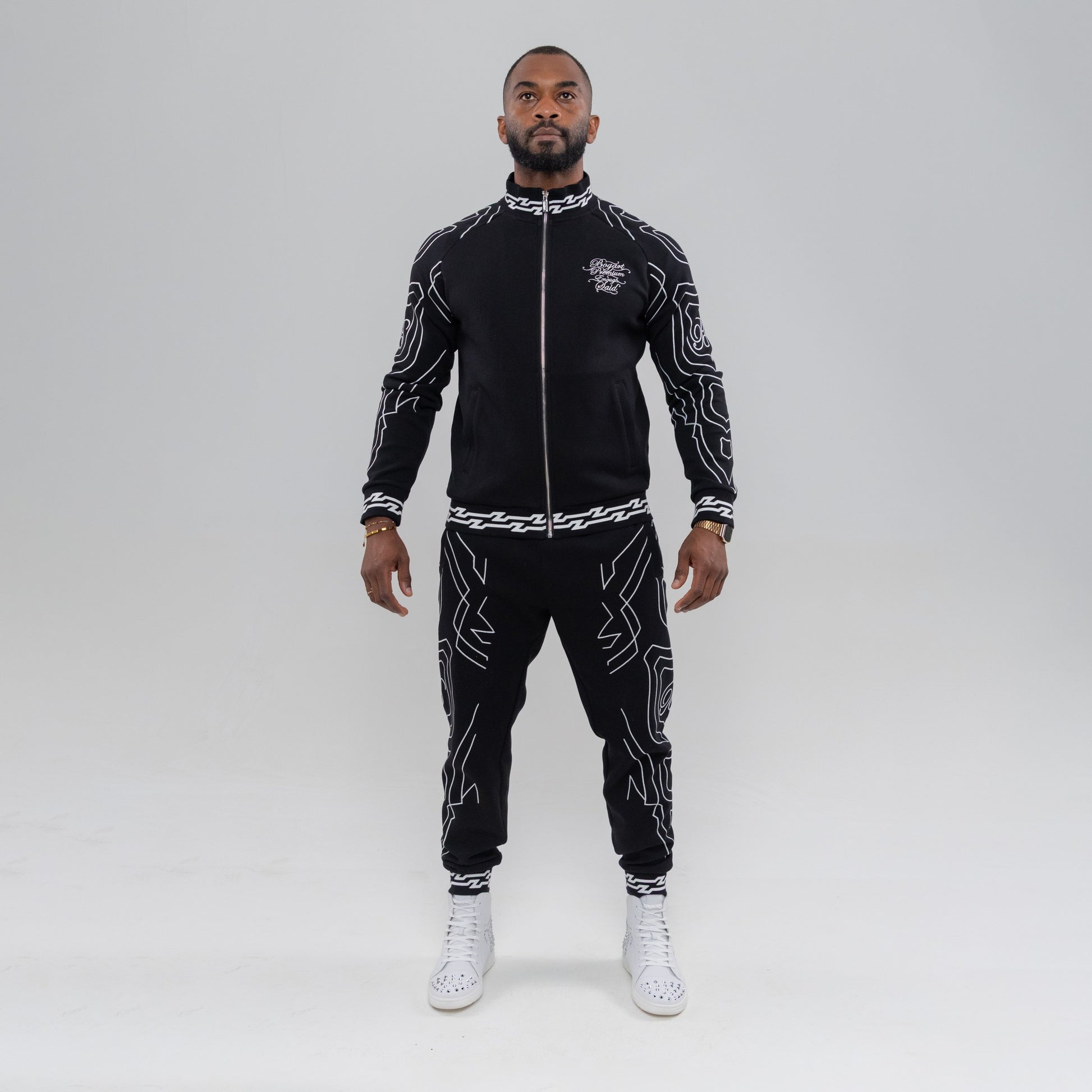 Bogart Line-Art Crest Tracksuit