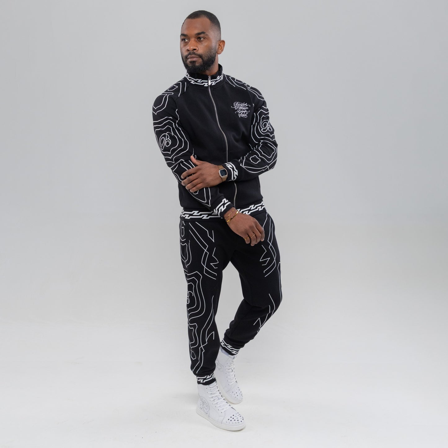 Bogart Line-Art Crest Tracksuit