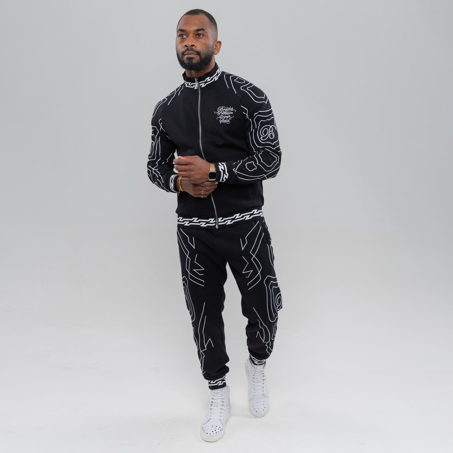 Bogart Line-Art Crest Tracksuit