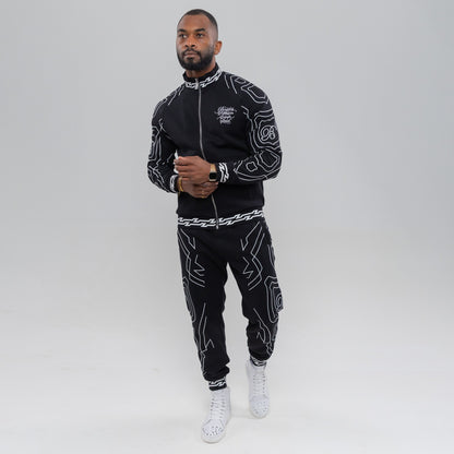Bogart Line-Art Crest Tracksuit