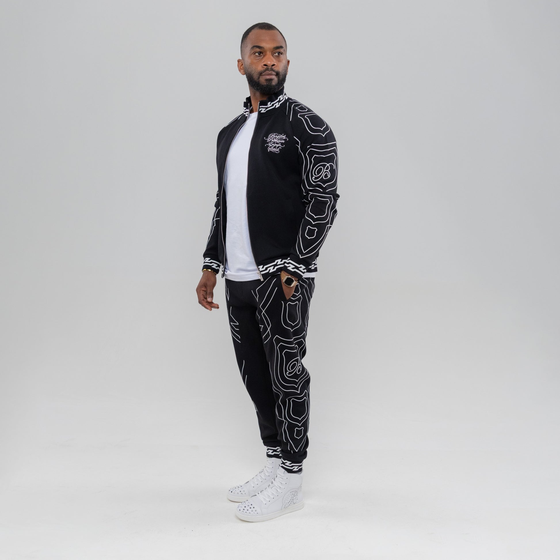 Bogart Line-Art Crest Tracksuit