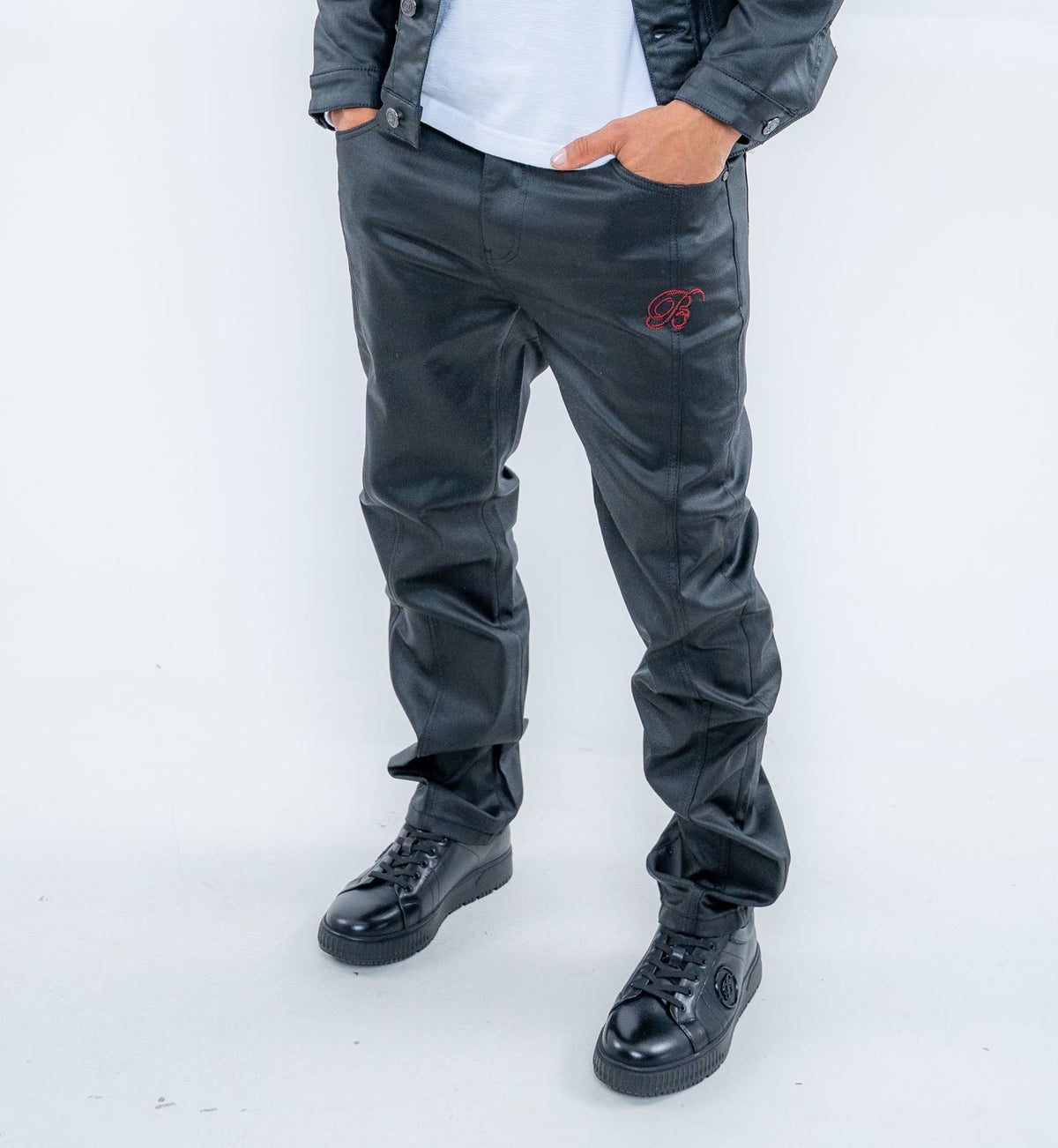 Bogart Coated Signature Trouser