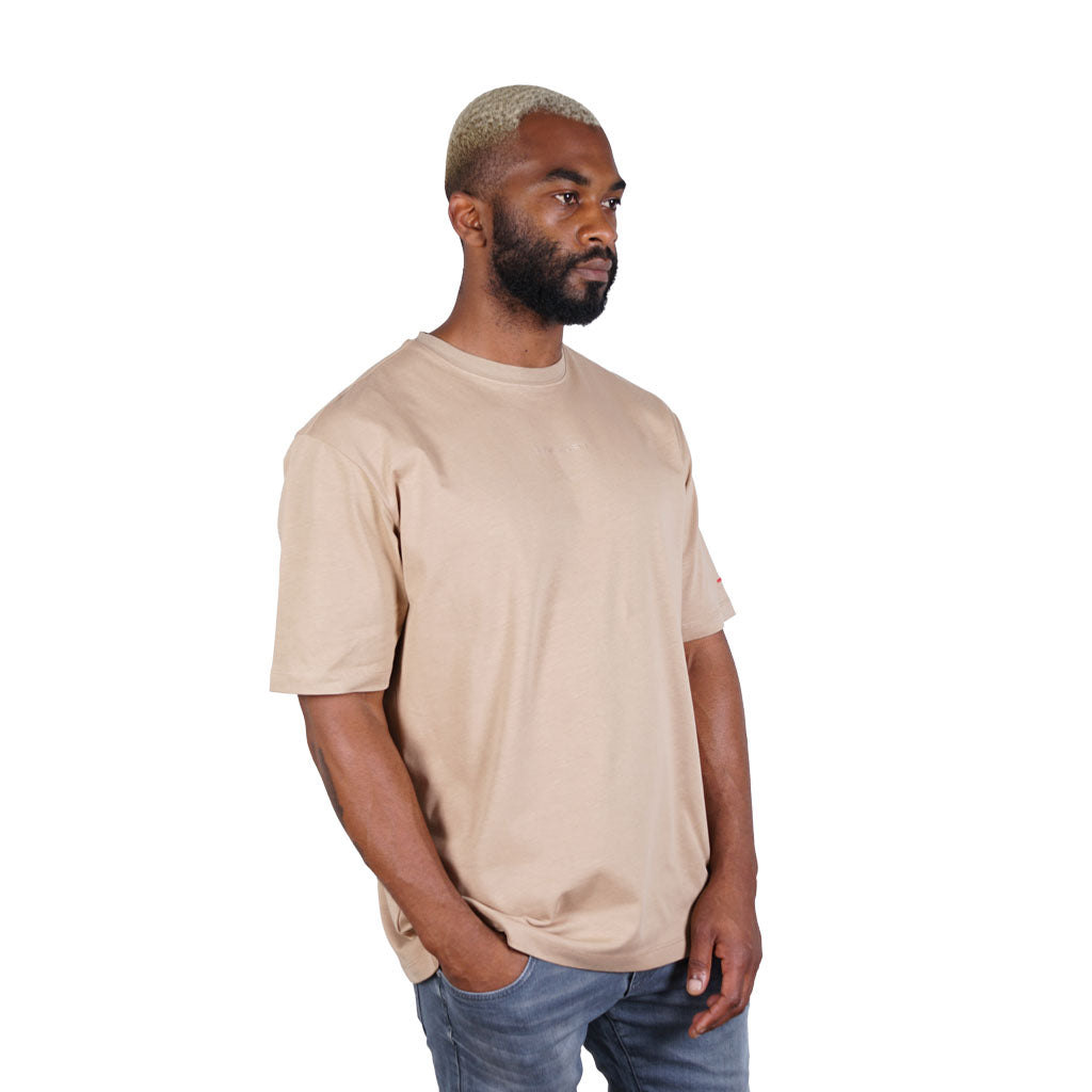 Bogart Aspiration Collection Enough Said  T-Shirt-Lightbrown-Right side